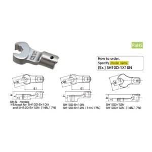 SH-N Open End Head with Notch